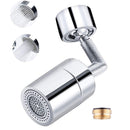 SHAI Universal Splash Faucet Spray Head 720 Grad drehbarer Wasserhahnfilter Wasserperlen-Armaturenbelüfter Küchenarmaturdüse
