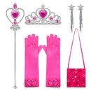 Girls Costume Top+Trousers Kids Halloween Cospaly Princess Christmas Bowknot Fantasy Pageant Disguise Children Clothes