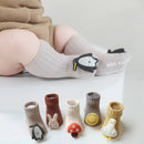 2023 New Cute Cartoon Animal Baby Socks Winter Autumn Soft Warm Cotton Non-slip Soled Newborn Toddler Boy Girl Socks