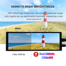 Wisecoco 7.84 Inch 1280x400 Portable mini LCD Monitor IPS Secondary Screen Computer Display for Laptop PC Raspberry pi 4 Aida64