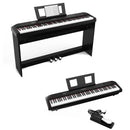 88 Key Weighted Hammer Keyborad Piano, Portable Electric Keyboard Piano For Beginner Adults With Sustain Pedal,Built in Speakers