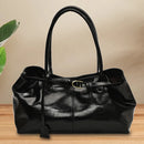 PU Leder Hobo Handtasche, Slouchy Top-Griff Tasche, Mode Arbeitstaschen, Große Umhängetasche für Damen, Arbeit, Shopping, Reisen