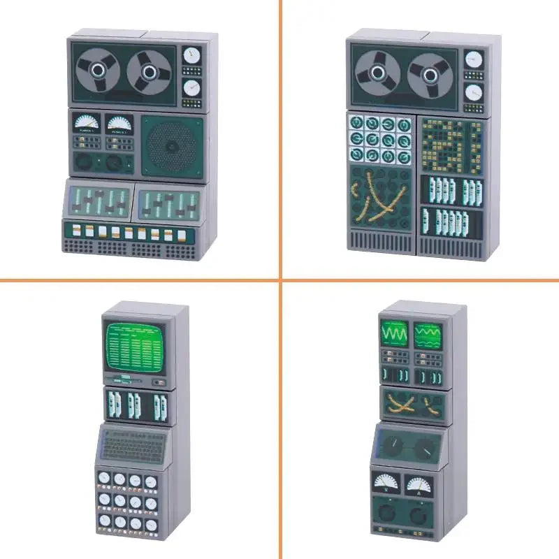 MOC City Series Building Blocks Figure Furniture House Kitchen Medieval Accessories DIY Bricks Set Christmas Toys for Kid Gifts