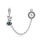 bamoer 925 Sterling Silver Prince of the Sea Pendant Charms for Original Bracelet or Necklace 925 Silver beads Bijoux diy