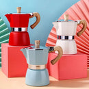 300/150ml Kaffeekanne Haushalts-italienische achteckige Moka Kaffeekanne Teekanne Büro Zuhause Reise Outdoor Camping Geschirr Ausrüstung