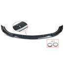 For 2017-2019 Mercedes Benz W213  A238 C238 E-Class Carbon Fiber Look AMG E63 Style Front Bumper Lip Splitter