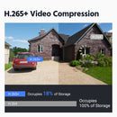 ANNKE 4K 32 Channel PoE NVR Recorder with 16 PoE Ports, 12MP Video Resolution H.265+ Motion Detection, Remote Access 8MP NVR