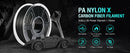 Industrial Grade PA6/PA12 Carbon Fiber Nylon 3D Filament (1.75mm)