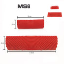 2pcs Rubber wall texture roller imitation wood grain pattern paint design brush Art Embossing DIY Wall Painting tool Home decor