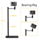 SH Projector Stand Mount 128cm Height Adjustable With Tray Or Gooseneck With 1/4 Screw Fit For Universal Projector Ceiling Mount
