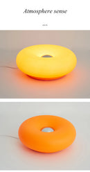 The Donut Halo | Touch-Dimmable Bauhaus Ambient Table Lamp