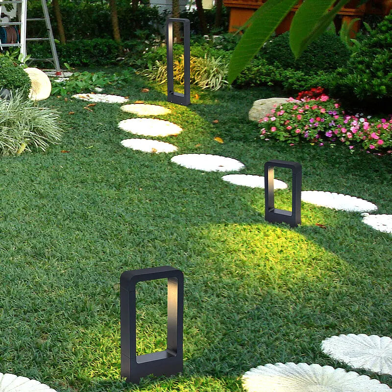 LED10W Lighting Lawn Lamp Outdoor Waterproof IP65 Aluminum Alloy Chinese-Style Arch Shape Park Villa Garden Landscape Decoration