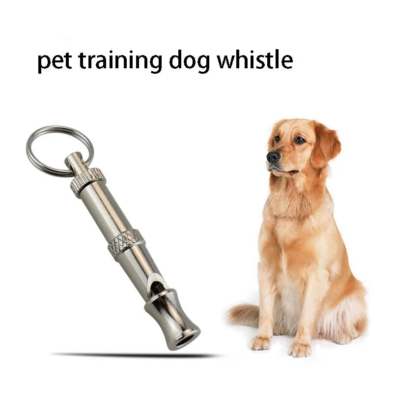 Dog Whistle To Stop Barking Device Dog Copper Silent Ultrasonic Training Flute Stop Barking for Pet Supplies Sound Trainer Tool