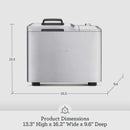 BBM800XL Bread Maker, One Size, Brushed Stainless Steel