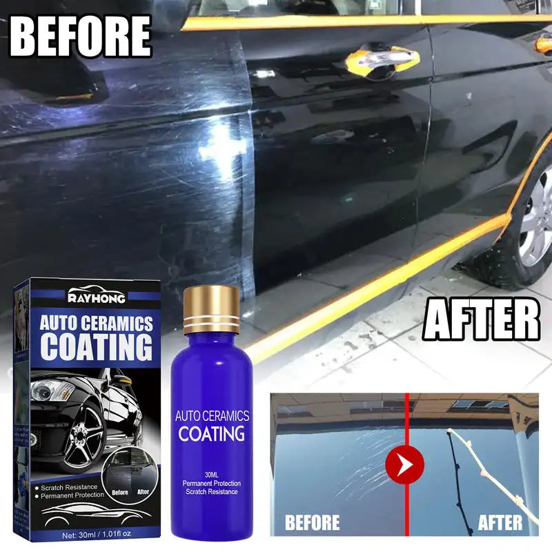 Car Cleaning Paint Plating Solution Micro-Molecule Crystal Coating Restoration Care Agent Car Protective Ceramic Spray Coating