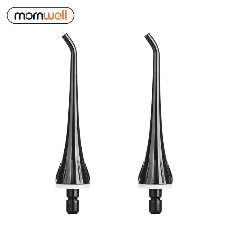 2 Replacement D962 Tips Compatible With Mornwell D50BS Water Flosser Oral Irrigator For Braces