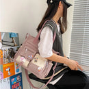 Waterproof Canvas Women Handbags Shoulder Bag Nylon Ladies Messenger Bag Oxford Crossbody Bags Tote Book Bags for Girls Satchels