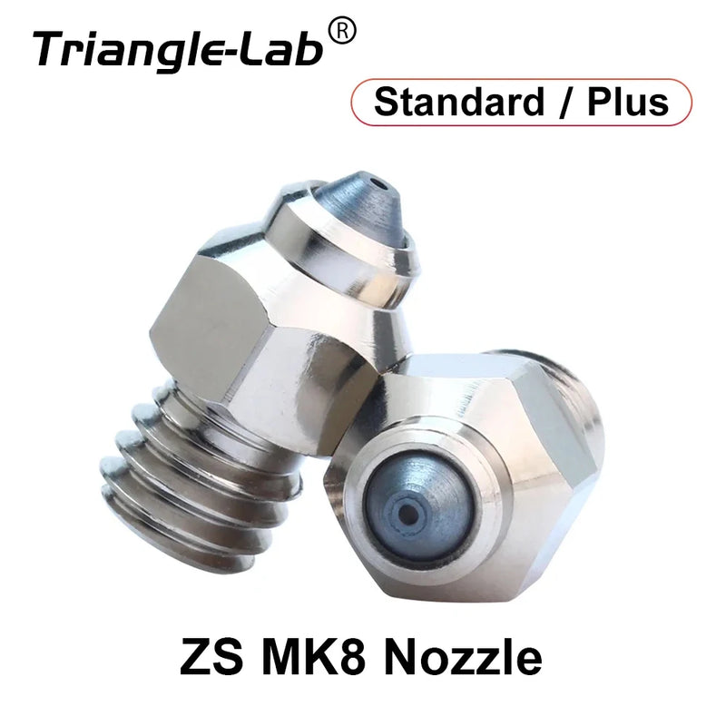 Trianglelab ZS MK8 Nozzle for 3D printers hotend 1.75MM Filament J-head cr10 heat block ender3 hotend m6 Thread