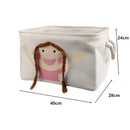 Foldable Laundry Basket for Dirty Clothes for kids baby Toys canvas wasmand large storage hamper kids baby Home Organizer