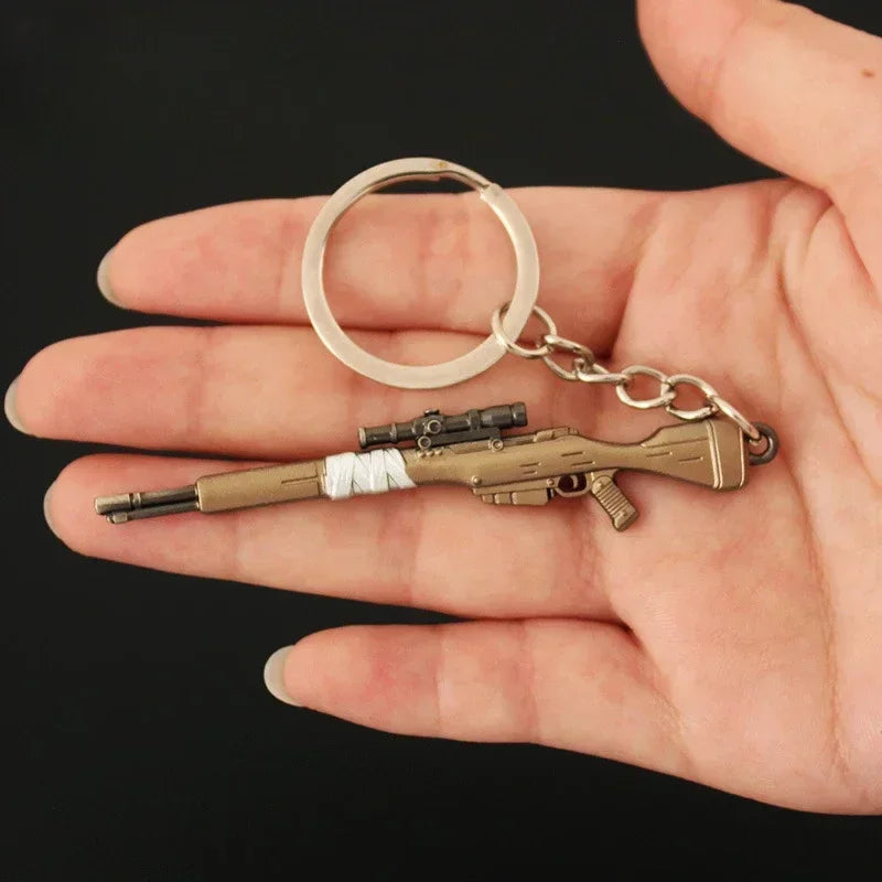 Valorant Weapon Keychain Reaver Karambit Vandal Prime Champions Skins Samurai Sword Pocketknife Weapon Model Gifts Toys for Boys