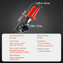 SucceBuy 10/11 in Ratcheting Cable Cutter Quick-Release Ratchet Wire and Cable Cutter Cut Comfortable Grip Handles Easy to Use