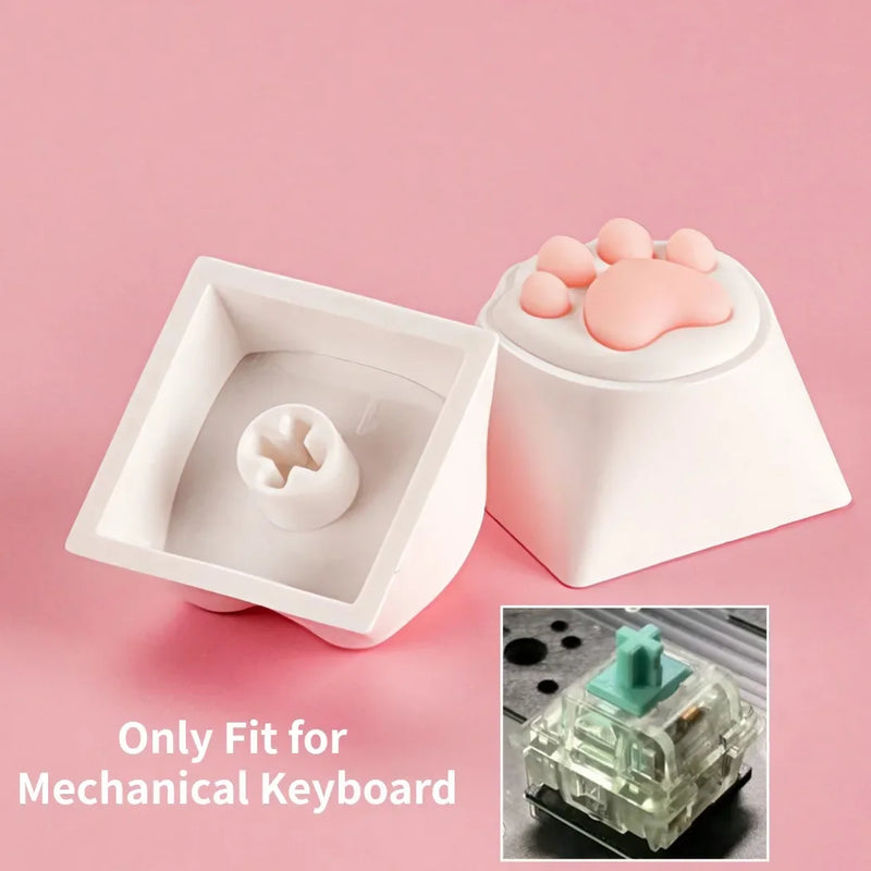 3D Cute Soft Cartoon Keycaps Replace for Cherry MX Gaming Mechanical Keyboard Keycap Keys Anime Custom Key Caps