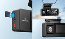 REDTIGER A3 Dash Cam 3 Channel Dash Camera Dash Car Camera Bulit in 2.4GHz Wifi IR Night Vision 24H Parking Monitor APP Control