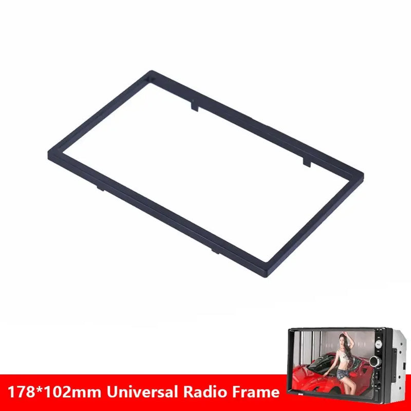 2 Din Car Stereo Radio Panel For 7 Inch Frame Universal 2 Din Car Radio MP5 Large Screen Car Audio Installation Accessories