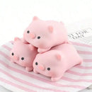 Creative Stress Relief Pull Pig Squishy Toy - Stretchy Mochi Tofu Ball - Decompression Vent Fidget For Adults - Suitable For Holiday Gifts, Fun And Cute Gifts, Birthday Gifts, Easter Gifts, Halloween Gifts, Christmas Gifts, P