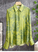 FANIECES Luxury Women's Shirt Elegant Office Ladies Business Shirt 2025 Spring Long Sleeve Lapel Designer Brand Shirts Blusas