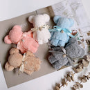 20/10/5pcs Cute Bear Towel Gifts High Quality Bridesmaid Gifts Lovely Baby Shower Party Favors for Guests Christmas Presents