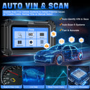 XTOOL D5 Car Diagnostic Tools Gearbox ABS EPB Airbag Engine 5 System Scanner 10 Reset Service OBD2 Scanner Lifetime Free Update