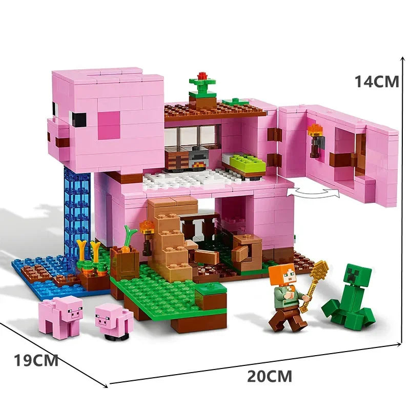 2659pcs Compatible 21137 myworld mountain cave building block  Bricks Gift Toys for Children Kids