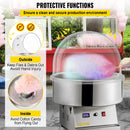 VEVOR 21" Commercial Cotton Candy Machine Cover Clear Floss Sugar Maker Bubble Shield Dome Childrens Party Holiday Celebration