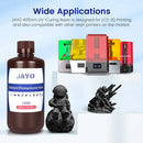 JAYO 3D Printer Standard/ABS-Like/PA Like 10KG 405nm Liquid Rapid UV Curing For LCD Photopolymer Resin 3D Printing Material