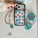 Sanrio Hangyodon Magnetic Holder Magsafe Wireless Charge Cute Cartoon Phone Case For iPhone 17 16 15 14 13 12 11 Pro Max Cover