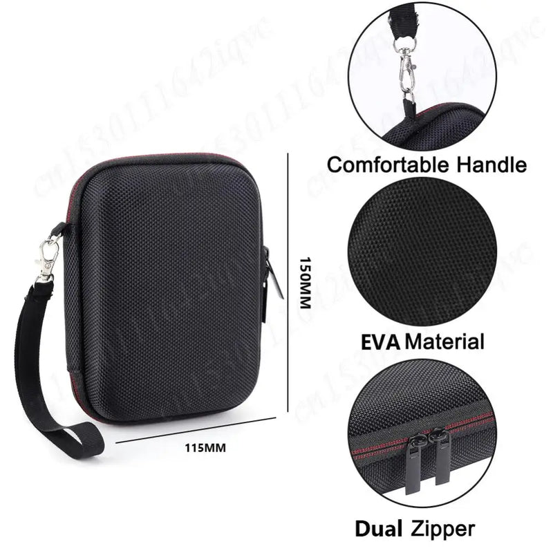 For R36S/R35S Game Console Storage Bag Hard Carrying Case Shockproof Carrying Bag for Anbernic RG35XX/RG353V/RG353VS Case Bag