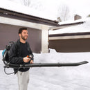 Backpack Leaf Blower Powerful Blowing and Low Fuel Consumption Gas Powered Leaf Blower Leaf Sweeping Mechine