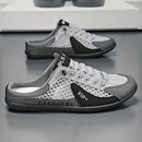 Men's Fashion Soft-soled Half Slippers Summer Men Trendy Bottom Casual Shoes Soft Sole Sneakers Zapatos De Hombre Plus Size 48
