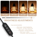 Wax Melting Lamp Aromatherapy Retro Desk Lamp Rechargeable Timed Desk Lamp Bedroom Desktop Bedside Desk Lamp