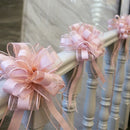 Wedding Car Ribbon Pull Bows Knot Gift Wrap Wedding Car Decor Birthday Party Supplies Pew Chairs DIY Home Decoration