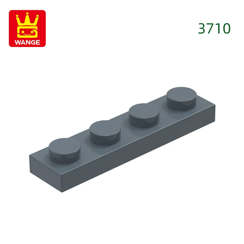 Wange 149Pcs/Lot 3710 1x4 Basic Building Block Moc Components Parts Compatible with Bricks DIY Children Assembly Toy Gift Box