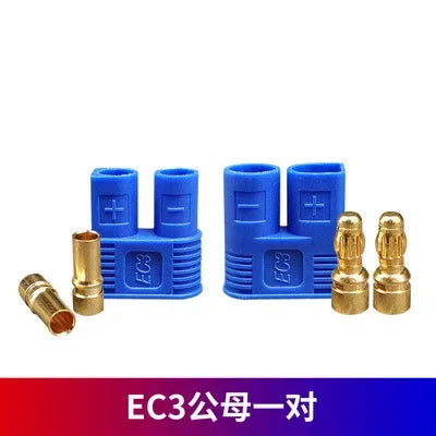 1 Pair EC3 EC5 EC8 RC Connector Female Male Bullet Gold Connector Plug For RC Lipo Battery