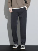 4 Colors New Straight Men's Pants Baggy Casual Lyocell Comfortable Stretch Trousers Male Wide Fashion Korean Pants Streetwear