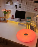 The Donut Halo | Touch-Dimmable Bauhaus Ambient Table Lamp