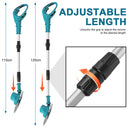 Gisam 10Inch Brushless Electric Lawn Mower 36000RPM Grass Trimmer Length Adjustable Garden Power Tool For Makita 18V Battery Pin