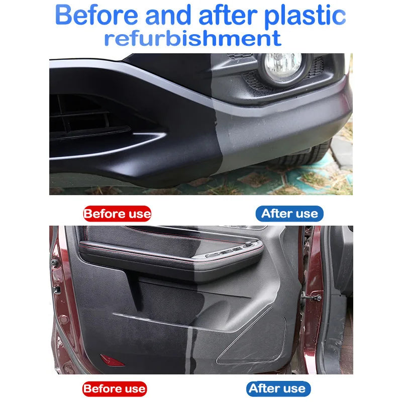 Auto Plastic Restorer Back To Black Gloss Car Cleaning Products Auto Polish And Repair Coating Renovator For Car Detailing