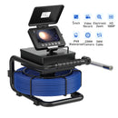 Pipe Inspection Camera 5in+ Self-Leveling 512HZ Transmitter+Audio Recording +DVR Drain Sewer Inspection Video  Endoscope Camera