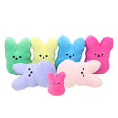 50cm Peeps Plush Bunny Rabbit Peep Easter Toys Simulation Stuffed Animal Doll For Kids Children Soft Pillow Gifts Girl Toy