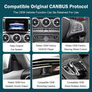 RoadTop Wireless CarPlay Android Auto Multimedia Linux Screen for Mercedes-Benz C Class W205 GLC V Class W447 NTG 5.0 2015-2018